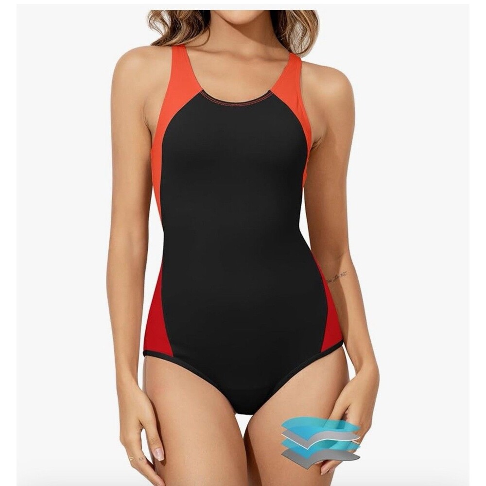 Beautikini Period Swimwear One Piece Leakproof Menstrual Swimsuit Teen's Sz S